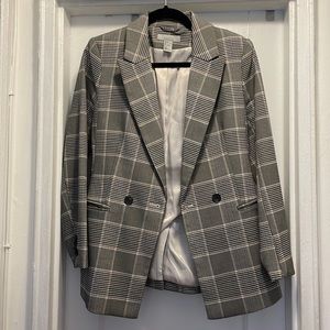 H&M Plaid Blazer